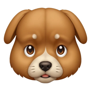 stressed dog sticker