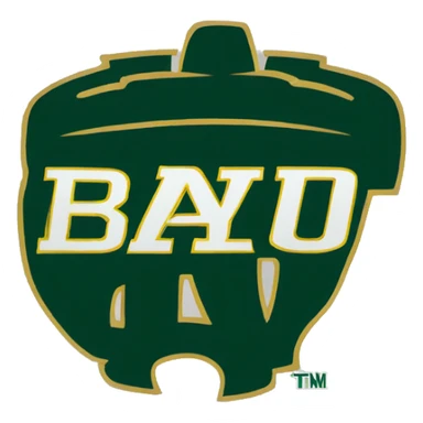 Baylor university logo sticker