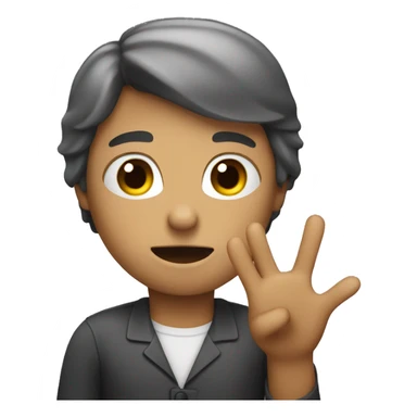 person saying no to offer sticker