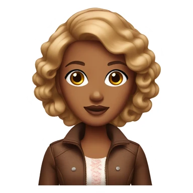 Brown Barbie sticker