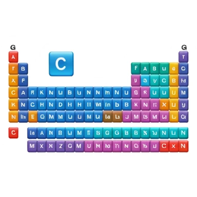 Periodic Table, single sticker