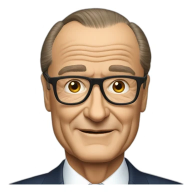 Jacques Chirac sticker