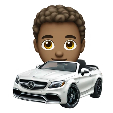 white boy driving mercedes benz c63 sticker