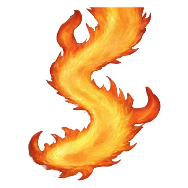 Fire tornado sticker