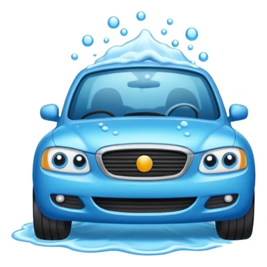 generate emoji for car wash icon sticker