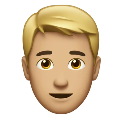 A guy with an edgar cut sticker