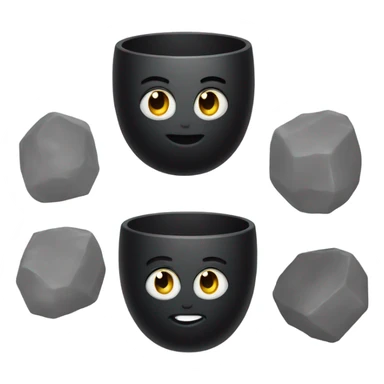 black tumbler with diamonds sticker