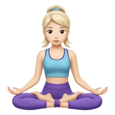girl pilates sticker
