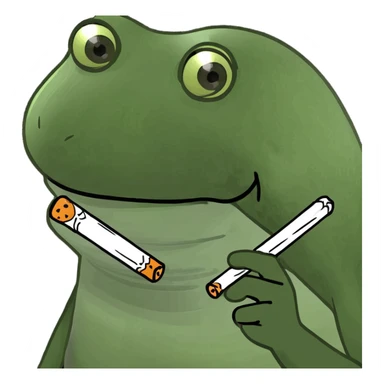 joint with cannabis sticker