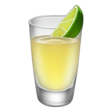 Tequila shot sticker