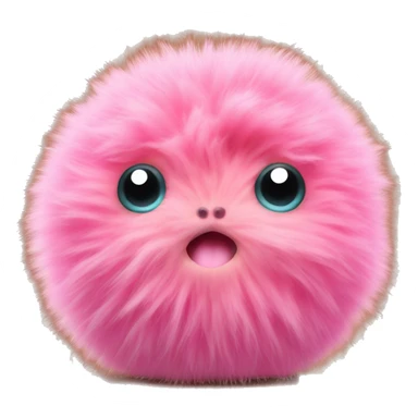 pygmy puff animal  sticker