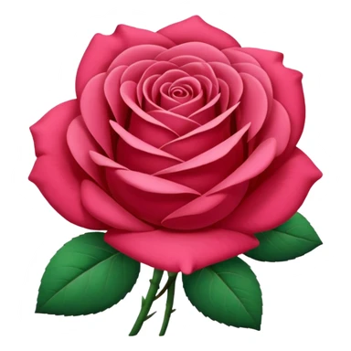rose shape flower, no stem, use color code "0019ff" for petals sticker