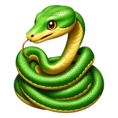 baby snake  sticker