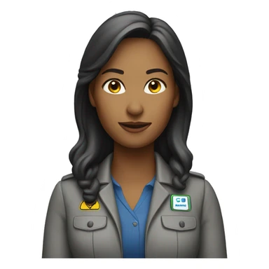 Transportation coordinator female sticker