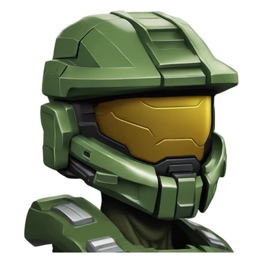 halo master chief sticker