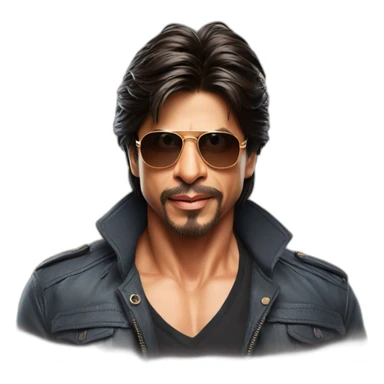 Shah rukh khan in pathaan sticker
