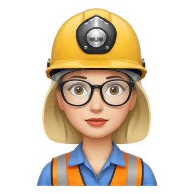 woman wearing helmet and glasses sticker