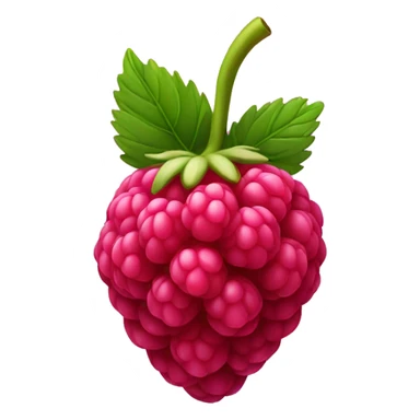 A raspberry  sticker