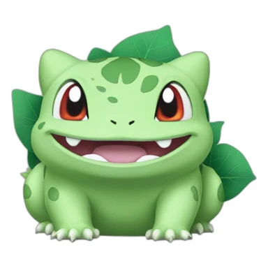 Bulbasaur Pokemon sticker