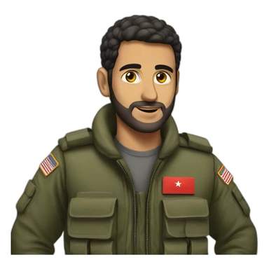 bomber of syrian origin sticker