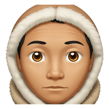 greenland citizen standing full scale sticker