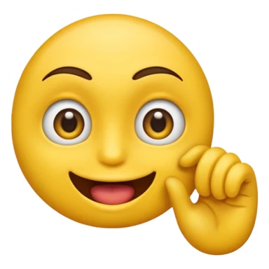 emoji avec oeil bouche nez bras sticker