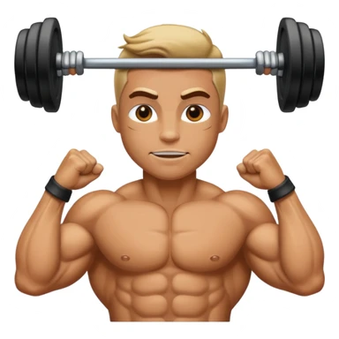 animal with muscle sticker