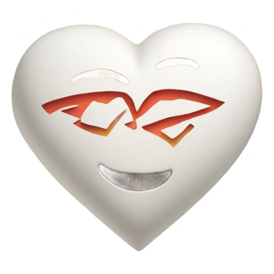 Rise tico with heart sticker