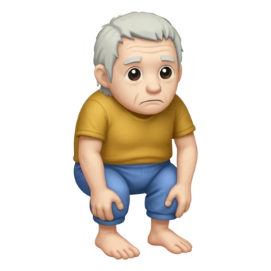 Fleshy troglodyte sticker