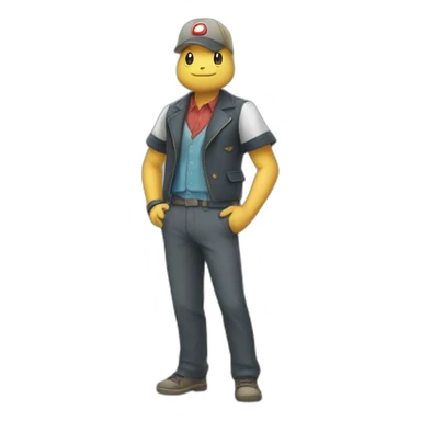 Un dresseur Pokémon sticker