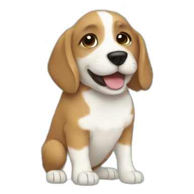 argentina flag with a dog isntead the sun sticker