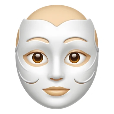 skincare mask without a face sticker