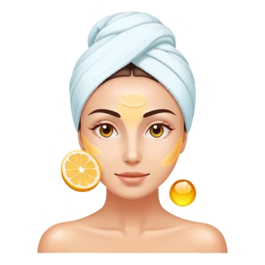 Spa day facial sticker