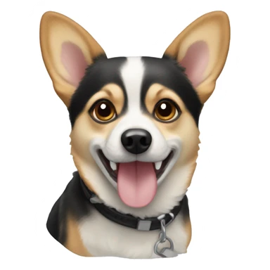 Corgi chihuahua husky mix  sticker
