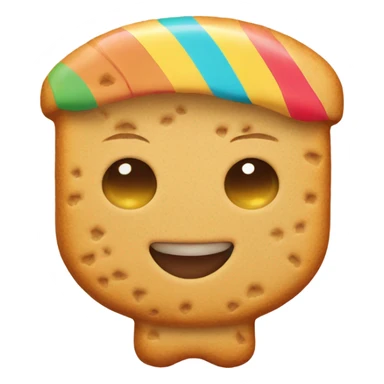 biscuit wearing a bikini sticker