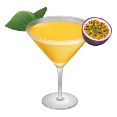 passionfruit martini sticker