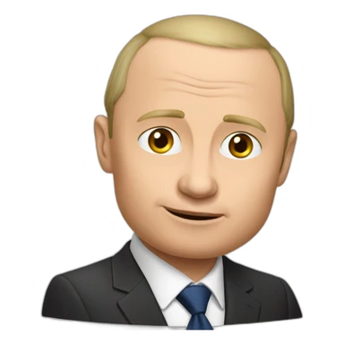 Putin drinkin vodka sticker