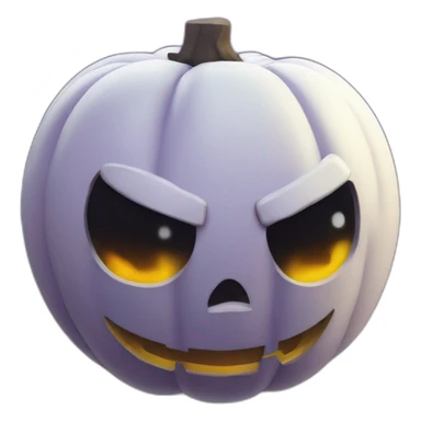 3d halloween themed flight sticker