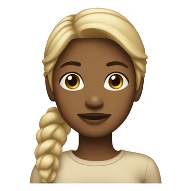 Beige clean girl sticker