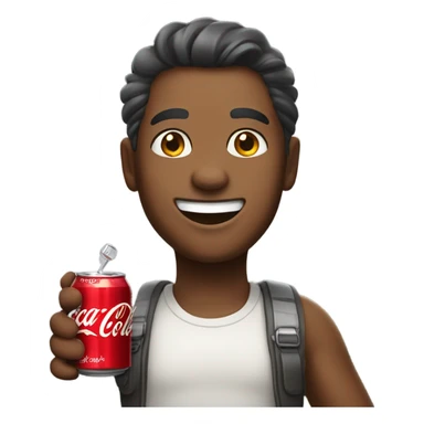 Me with Coca Cola  sticker