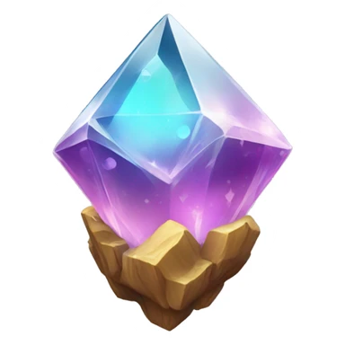magical crystal sticker
