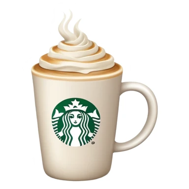 starbucks latte sticker