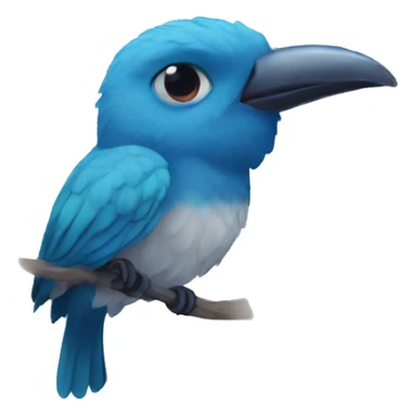 Blue razz sticker
