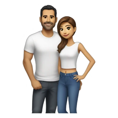 Ricardo Antonio Chavira and Zendaya sticker