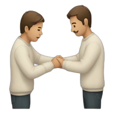 Te mando un abrazo sticker