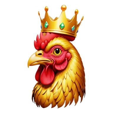 The Crispy Diadem of the Sub-Reddit Sovereign

A taxidermied rooster, saturated in high-viscosity vegetable oil and carbon-locked at 400 degrees, wearing a miniature crown of RGB-lit fool's gold. sticker