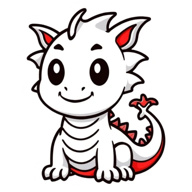 Minecraft black dragon head sticker