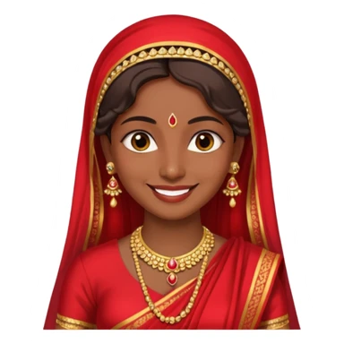 indian bride sticker