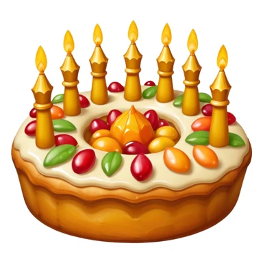 roscon de reyes DE ESPAÑA pero sin velas, sticker