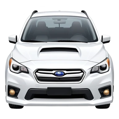2024 Subaru white  sticker